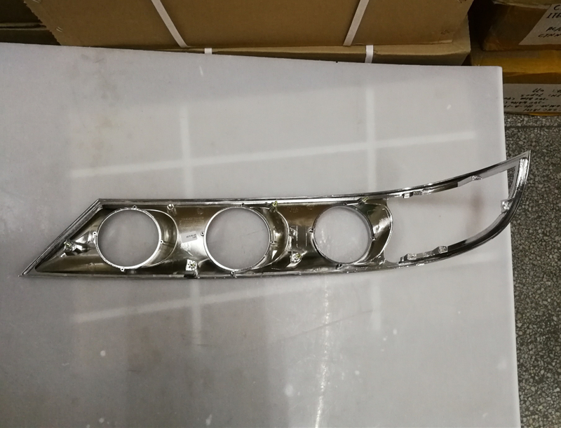 HC-B-1612 Chrome Bezel of Bus Head Lamp for Daewoo BH120