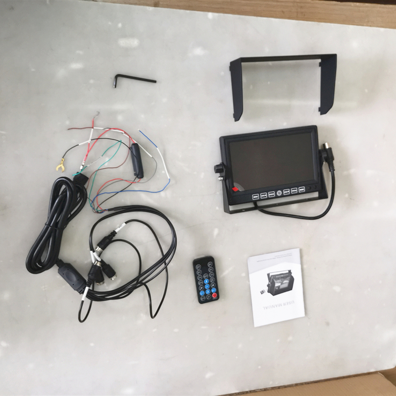 HC-B-63030 7'' 12-24V Rearview TFT Monitor LCD Vehicle Display for Bus