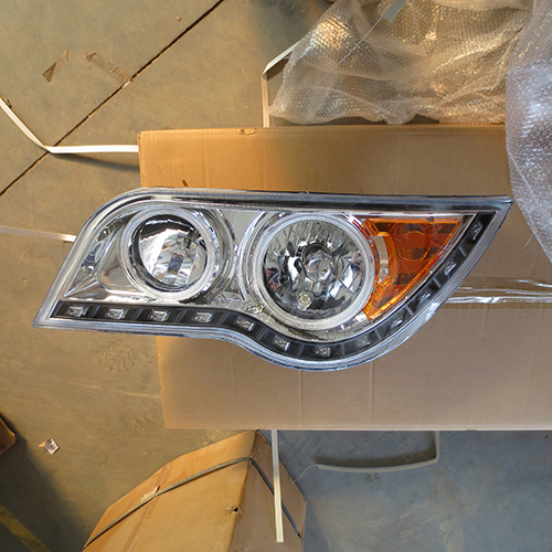 HC-B-1458 Crystal White Most Powerful Headlamp Cree Led Headlamp 539*318*225