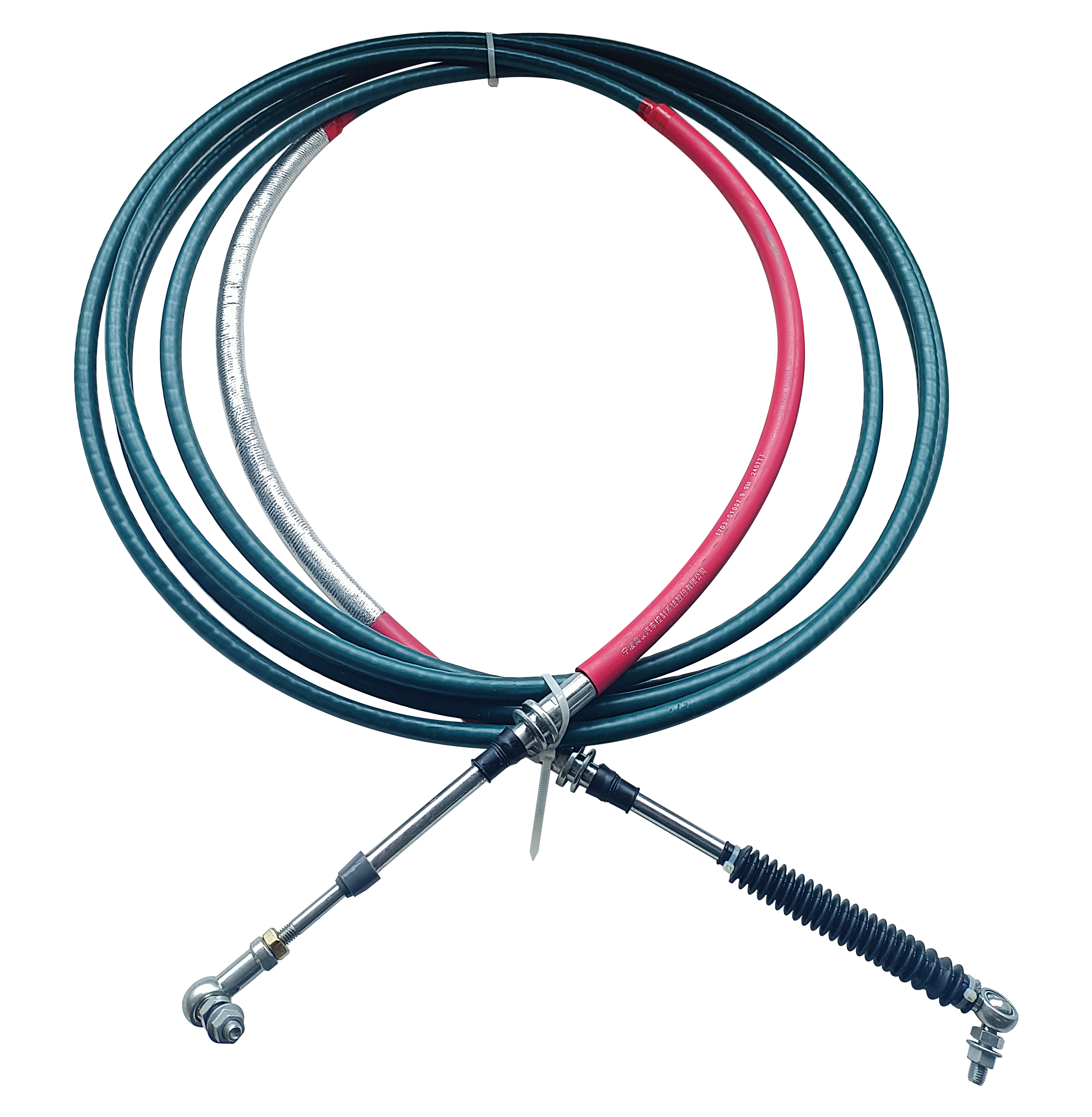  HC‑O‑1154 Speed Control Soft Shaft For Bus OE 1703‑01007 Black & Red Optional