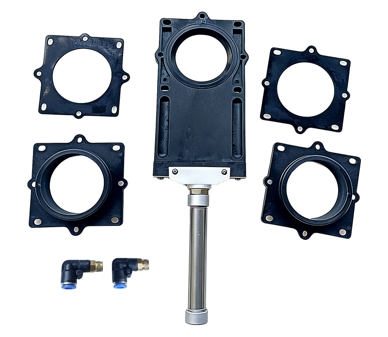 HC‑B‑58016‑1 Bus Toilet Blowdown Valve Assembly Coach Waste Discharge Valve OEM Replacement