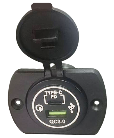 HC-B-65044-1 High Speed QC3.0 USB Charging Stand for City Bus