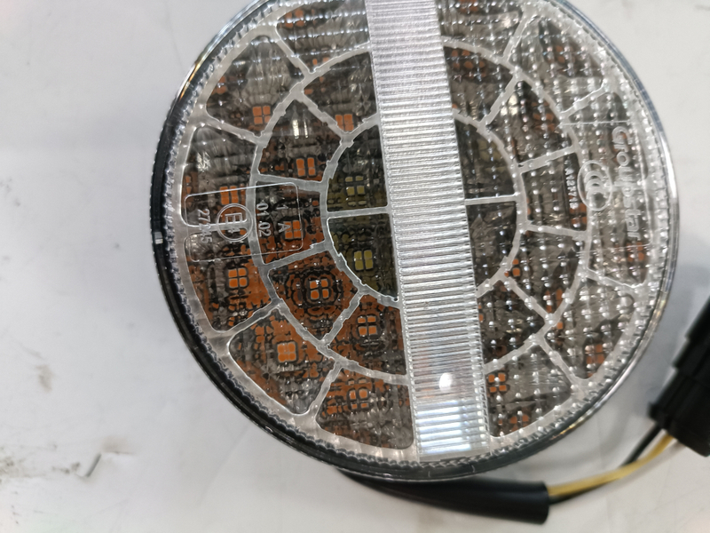 HC-B-29086 Durable E-Mark Waterproof LED Front Turn Signal Light for Bus, Dia 85mm