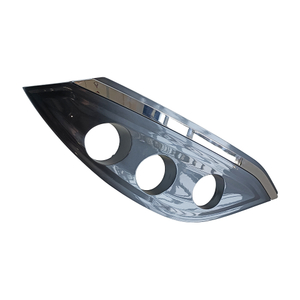 HC-B-1377-1 AUTO SPARE PARTS BUS FRONT LGHT HEAD LAMP FRAME WITH BRIGHT BAR