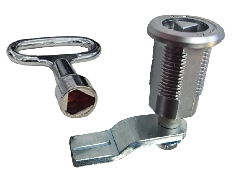 HC-B-10054-4 Anti-Rust Zinc Alloy Cylinder Lock With Key for Bus Cabinet & Luggage Door