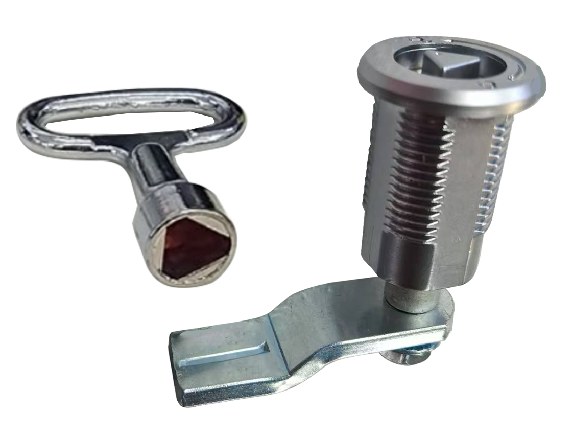 HC-B-10054-4 Anti-Rust Zinc Alloy Cylinder Lock With Key for Bus Cabinet & Luggage Door