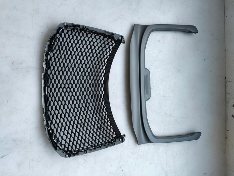 HC B 16414 Durable With Plastic Frame Storage Net Pocket for Bus