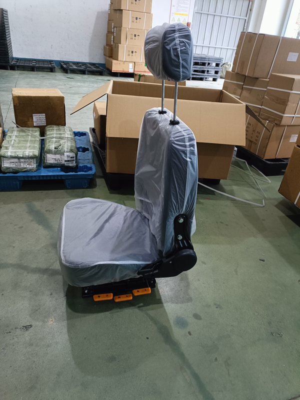 HC B 16076 2 Premium Black Upholstery Driver Seat for Bus 