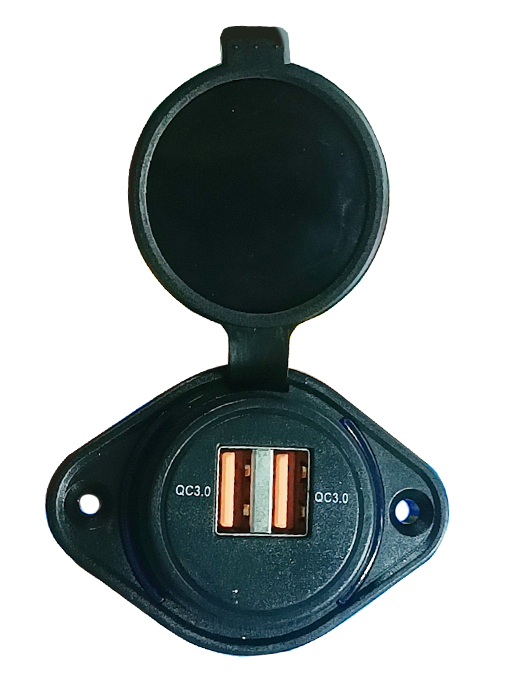 HC-B-65016-1 Dual Port Bus USB Charger 5V Fast Charging for City Bus