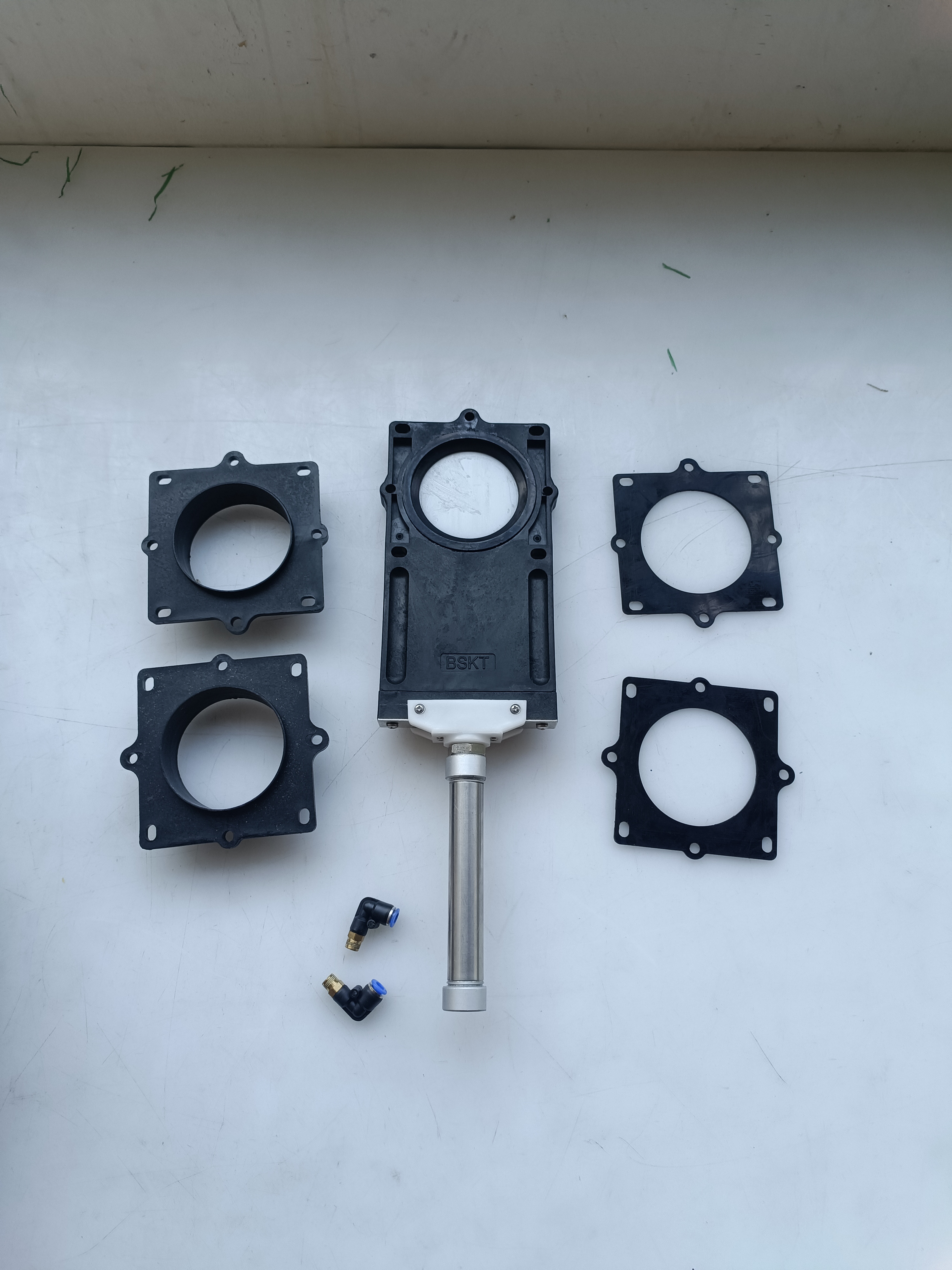 HC‑B‑58016‑1 Bus Toilet Blowdown Valve Assembly Coach Waste Discharge Valve OEM Replacement
