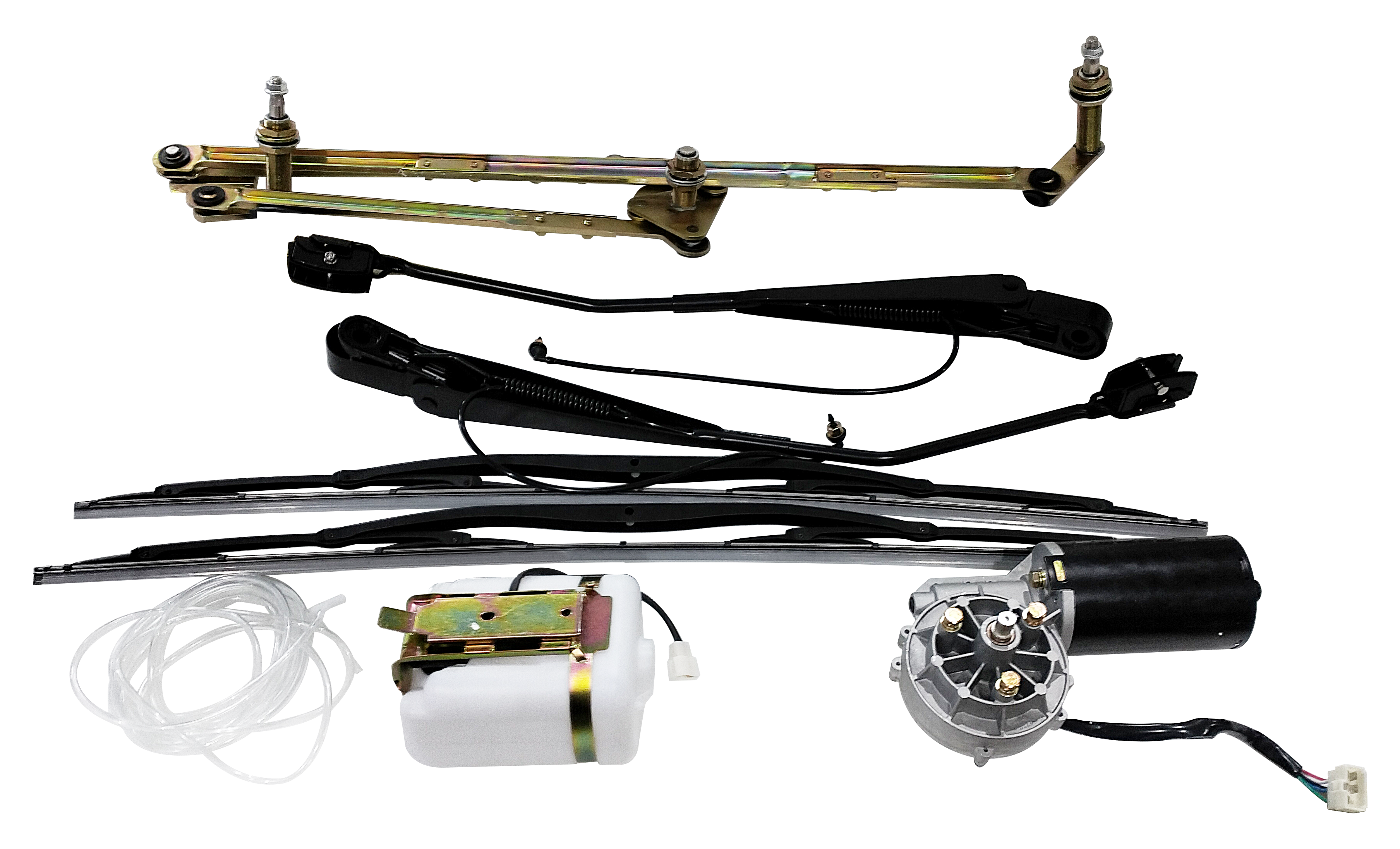HC-B-48164 Complete Heavy-Duty Wiper Motor & Linkage Kit for Bus