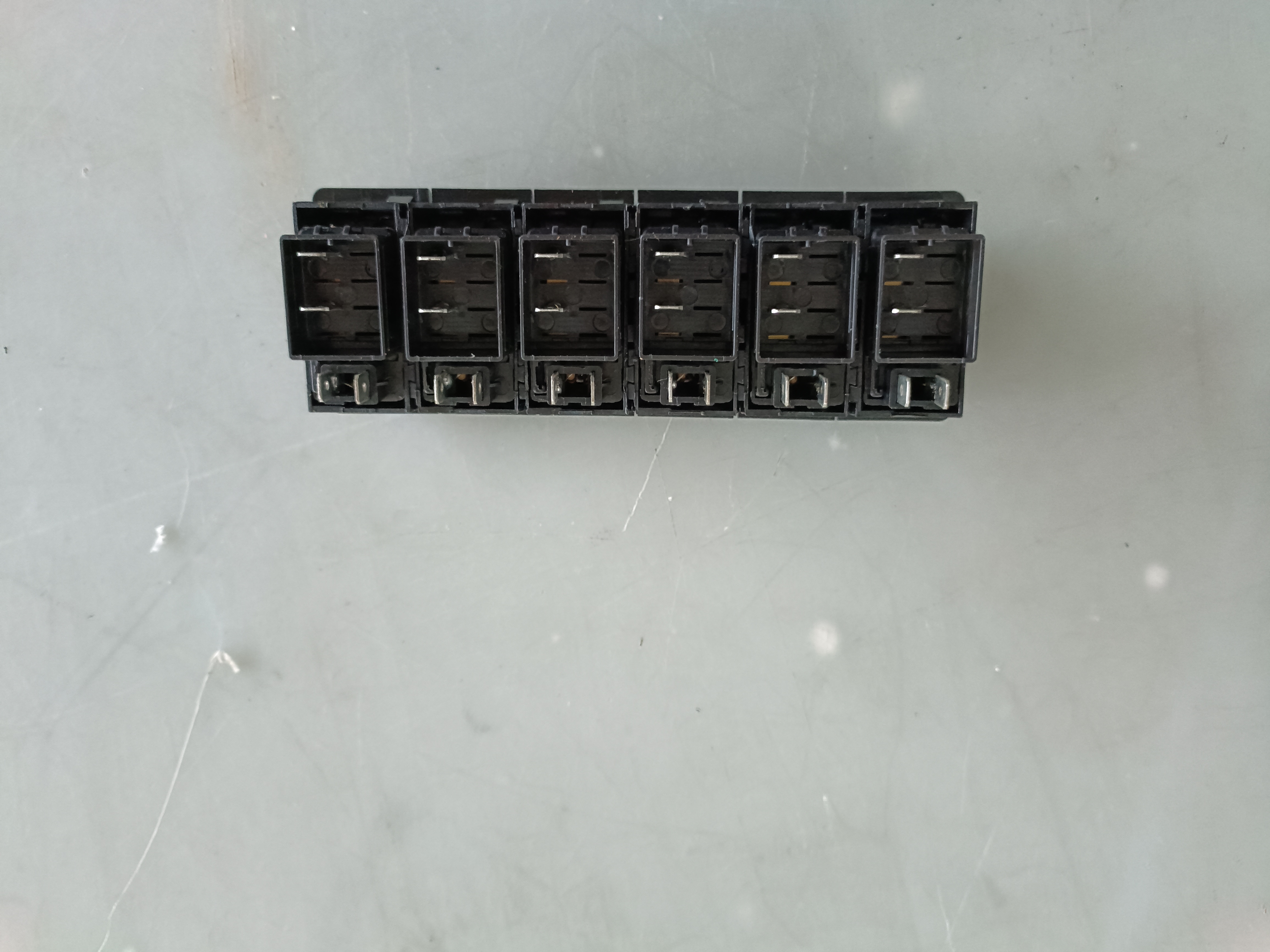 HC-B-54054 Illuminated Rocker Switch with Lamp Symbol, Bus Dashboard Light Control Switch