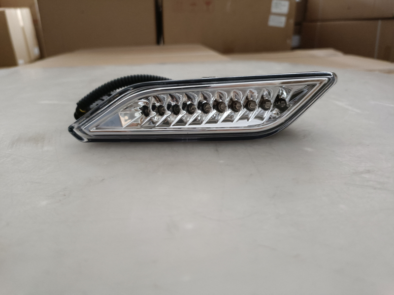 HC-B-1255 durable PC lens head lamp for bus 6860 6892