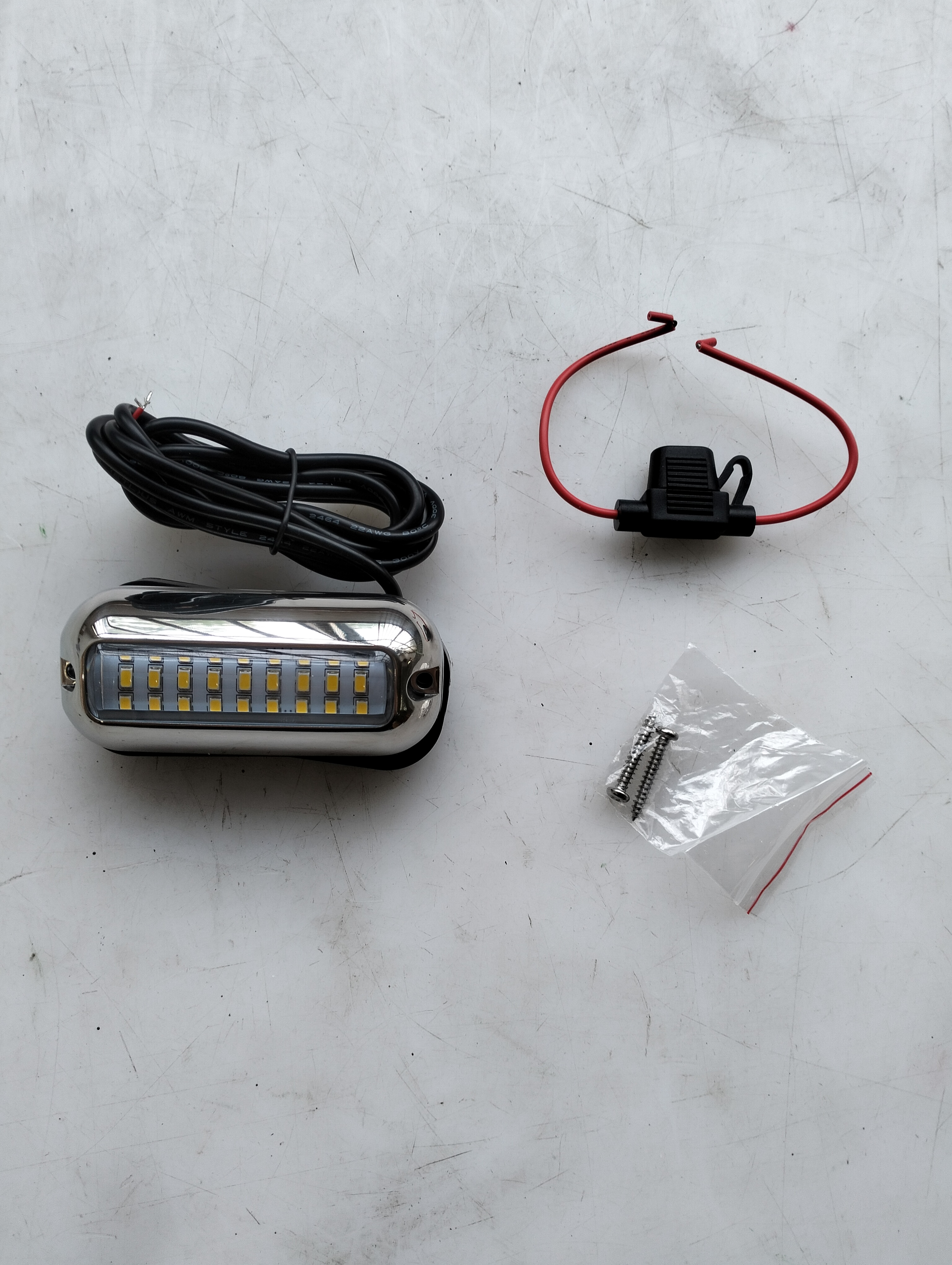 HC-B-31057 AUTO PARTS LED STEP LIGHT DC12-36V 12W 95*40MM/95.5*41.5MM