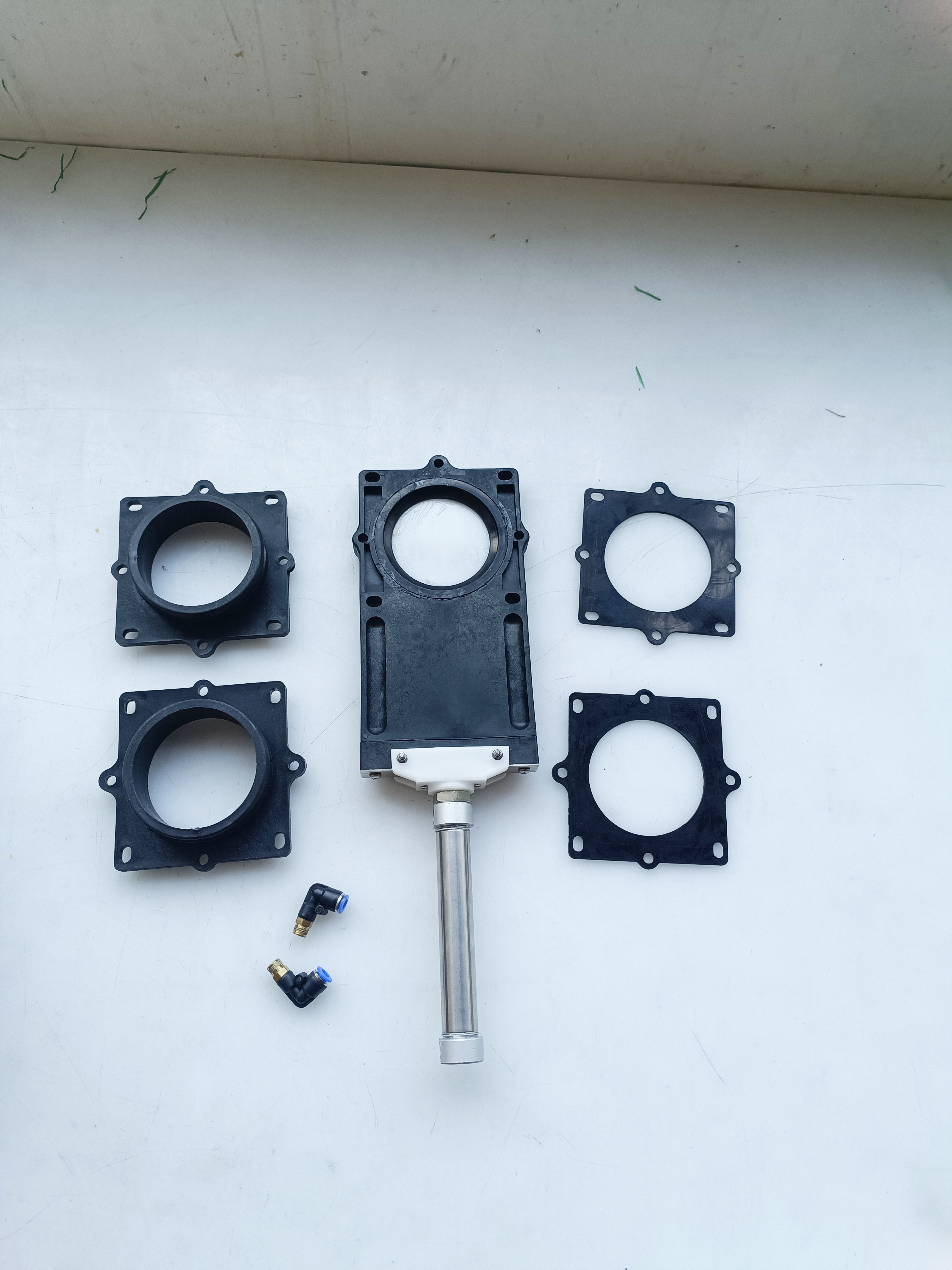 HC‑B‑58016‑1 Bus Toilet Blowdown Valve Assembly Coach Waste Discharge Valve OEM Replacement