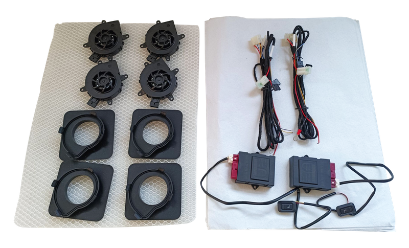 HC‑B‑16436 Seat Ventilation Kit Passenger Bus Seat Cooling Fan Kit OEM Replacement