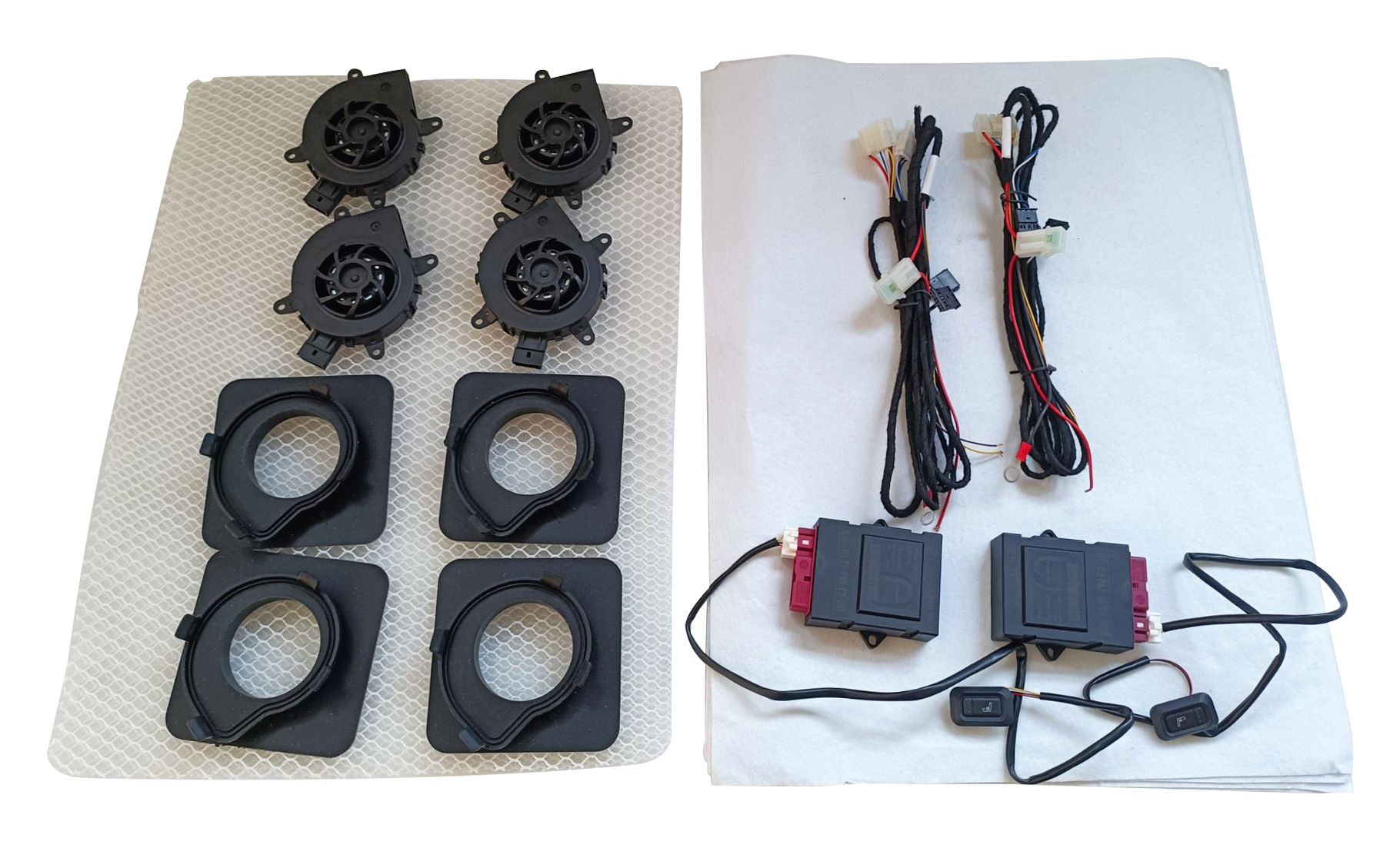HC‑B‑16436 Seat Ventilation Kit Passenger Bus Seat Cooling Fan Kit OEM Replacement
