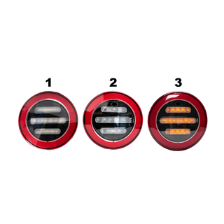 HC-B-2837 AUTO PARTS LED BUS BACK REAR ROUND LAMP UNIVERSAL DIA95