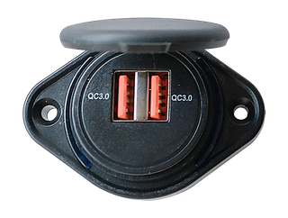 HC-B-65016-1 Dual Port Bus USB Charger 5V Fast Charging for City Bus