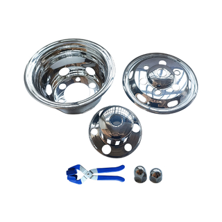HC-B-50104-1 17.5 Inch Chrome Wheel Cover For Bus 
