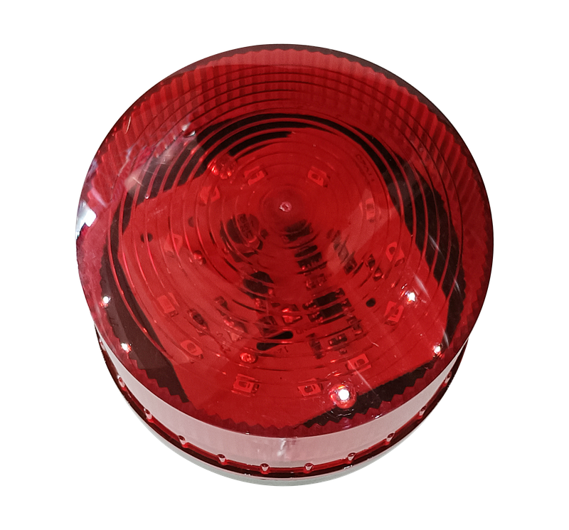 HC-B-55054 Round Red Flashing LED Warning Lamp for Bus & Commercial Vehicle