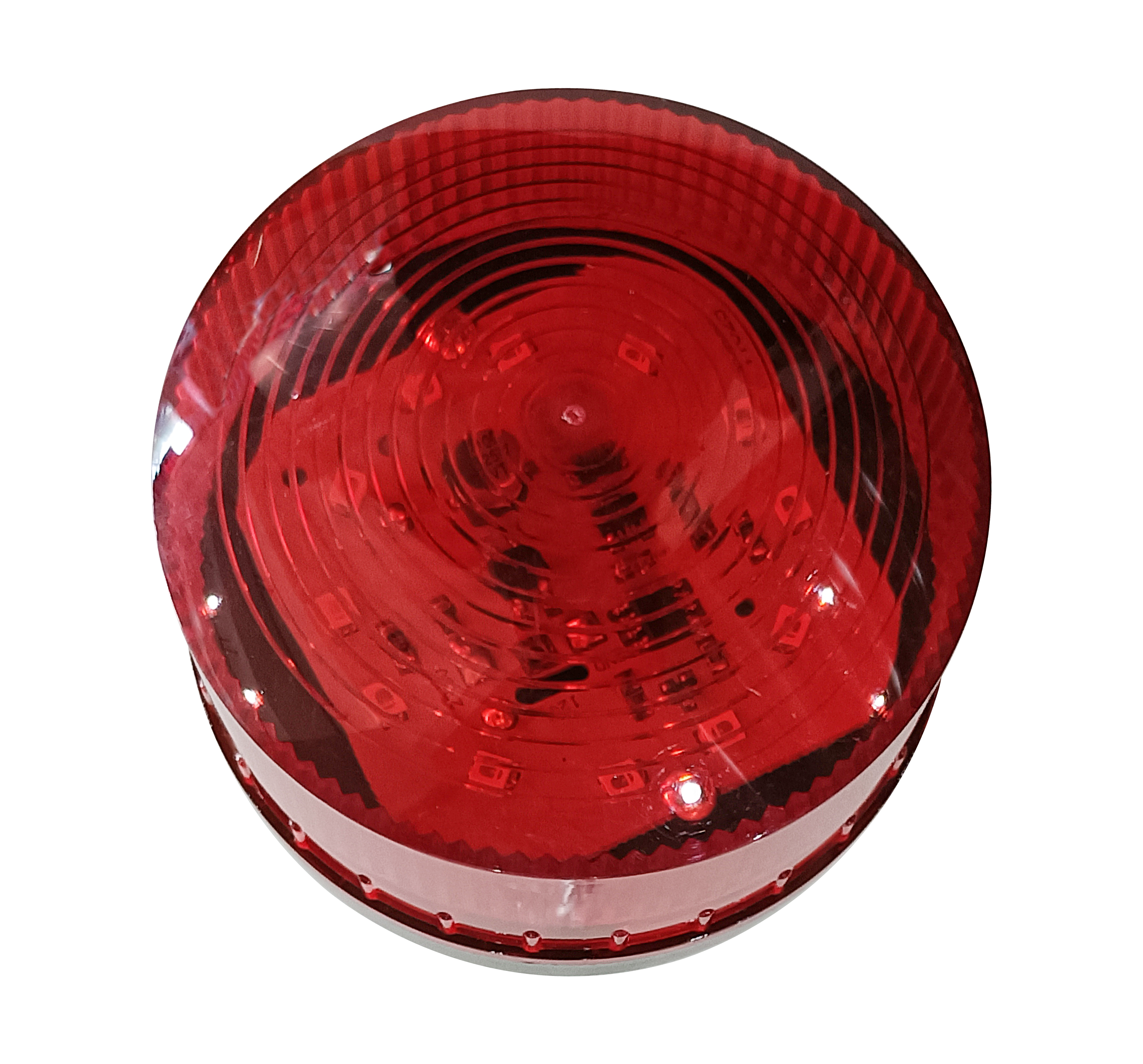 HC-B-55054 Round Red Flashing LED Warning Lamp for Bus & Commercial Vehicle