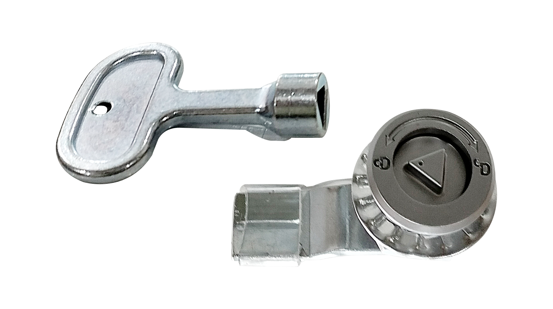 HC-B-10054-4 Anti-Rust Zinc Alloy Cylinder Lock With Key for Bus Cabinet & Luggage Door