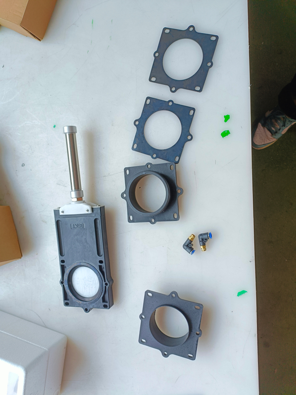 HC‑B‑58016‑1 Bus Toilet Blowdown Valve Assembly Coach Waste Discharge Valve OEM Replacement