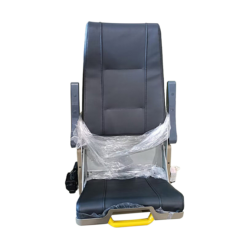 HC-B-16434 Heavy-Duty Ergonomic Bus Seat with Adjustable Armrest for Passenger Bus