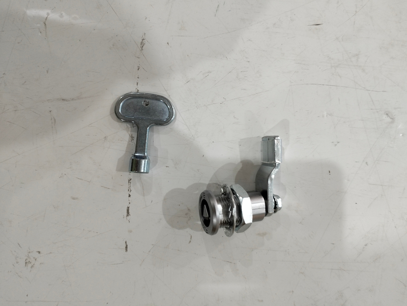HC-B-10054-4 Anti-Rust Zinc Alloy Cylinder Lock With Key for Bus Cabinet & Luggage Door