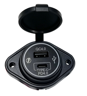 HC B 65046 1 Premium Dual USB‑A & Type‑C USB Charging Socket for Bus 