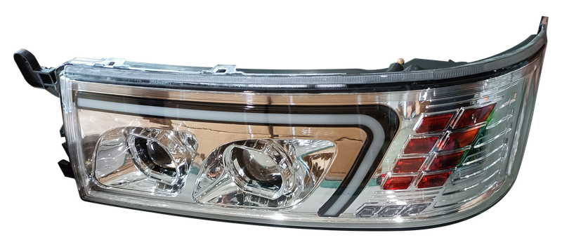 HC-B-1125-2 Dual Lens LED Head Lamp With DRL For Bus