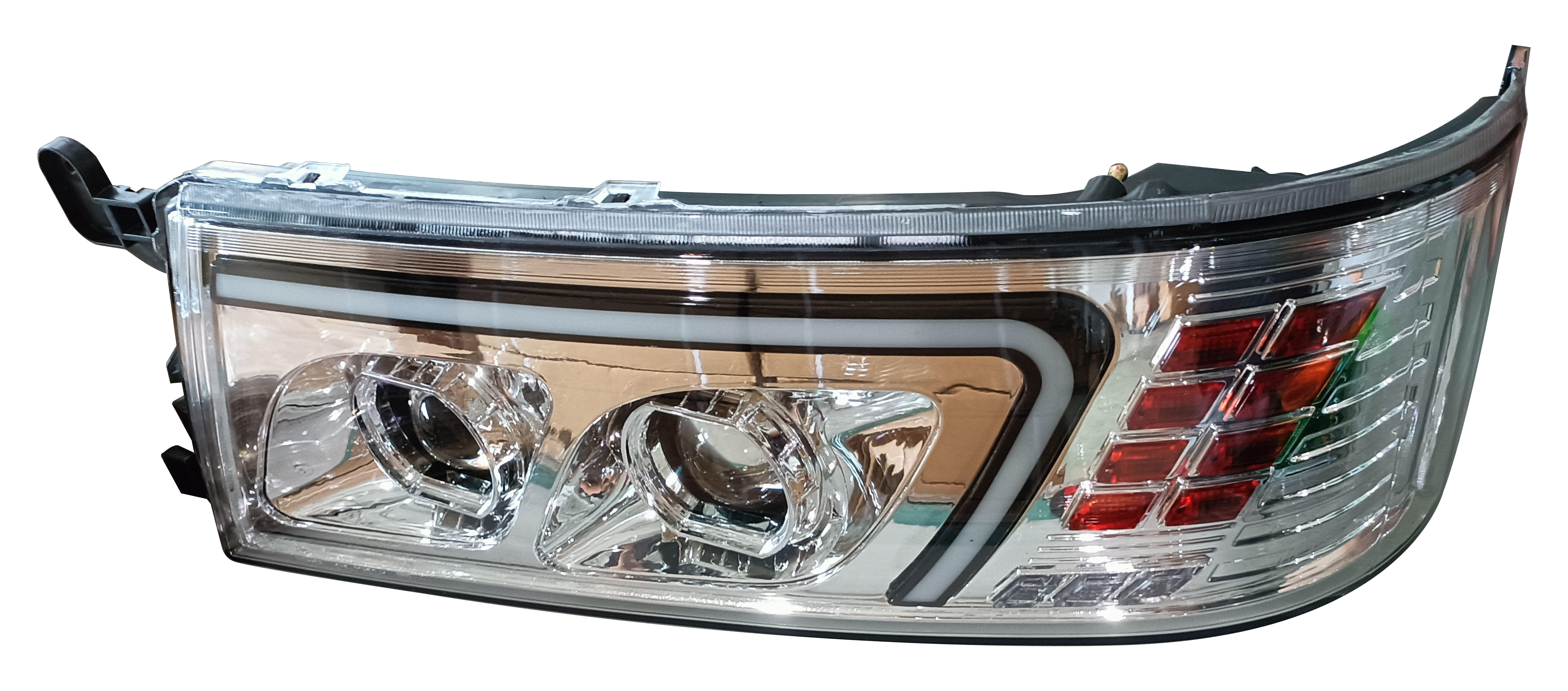 HC-B-1125-2 Dual Lens LED Head Lamp With DRL For Bus