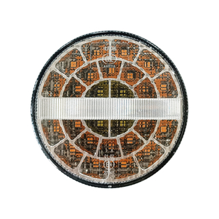 HC-B-29086 Durable E-Mark Waterproof LED Front Turn Signal Light for Bus, Dia 85mm