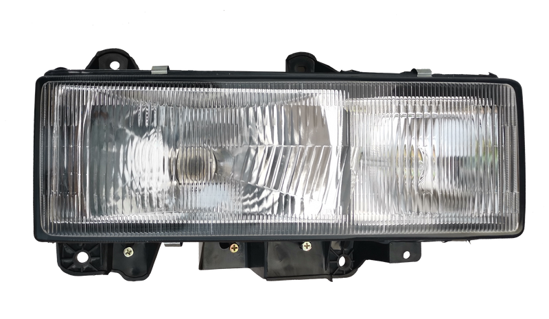 HC-B-1015 durable glass lens head lamp for bus 12V LHD
