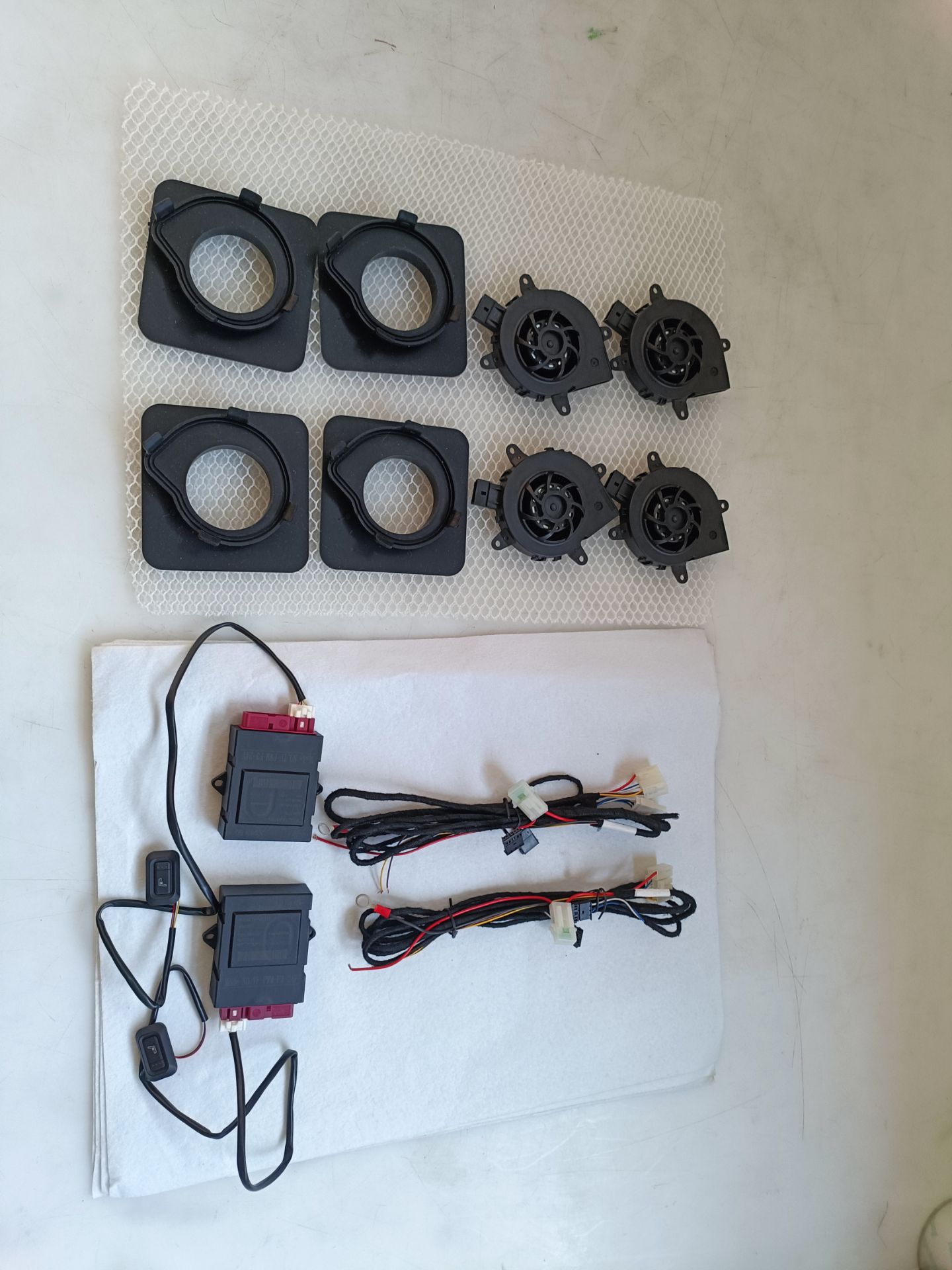 HC‑B‑16436 Seat Ventilation Kit Passenger Bus Seat Cooling Fan Kit OEM Replacement